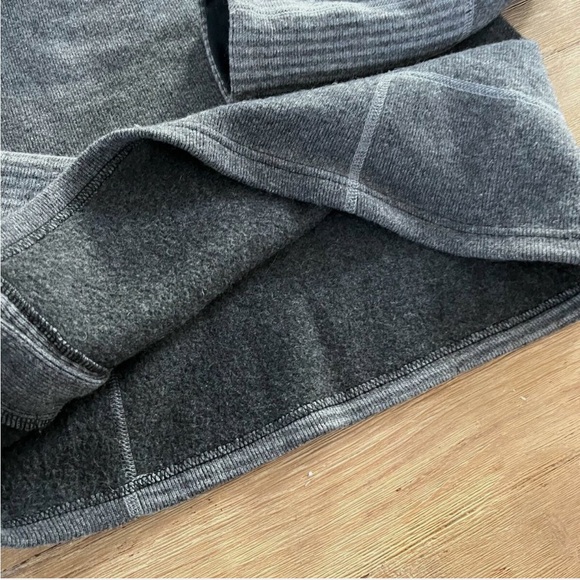 Prana Lucia Gray Wool Pullover Sweater Quick Dry Buttons XS Womens - Picture 5 of 6